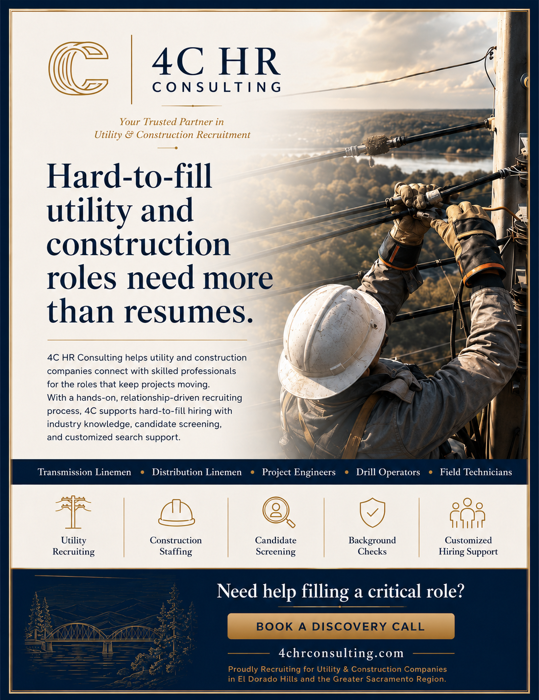 4C HR Consulting print ad