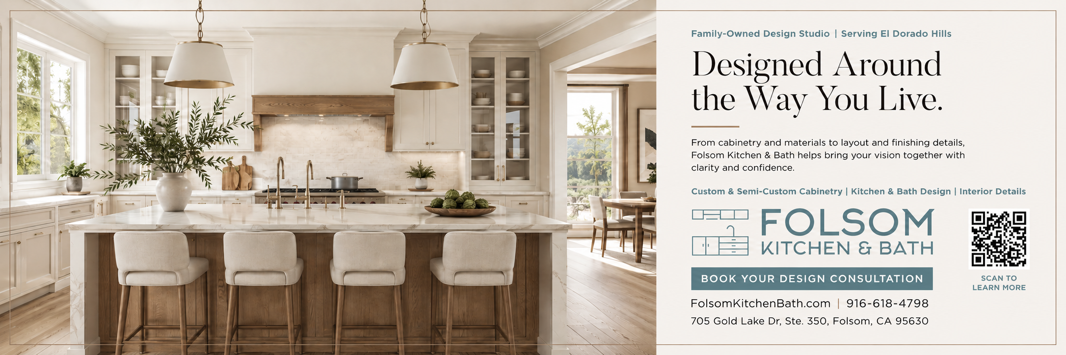 Folsom Kitchen & Bath print ad