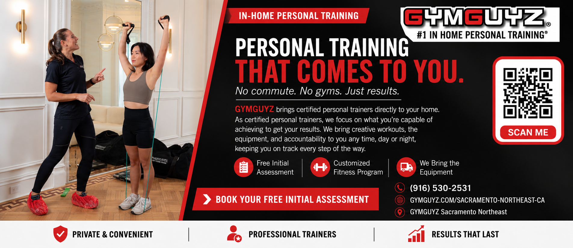 GYMGUYZ print ad