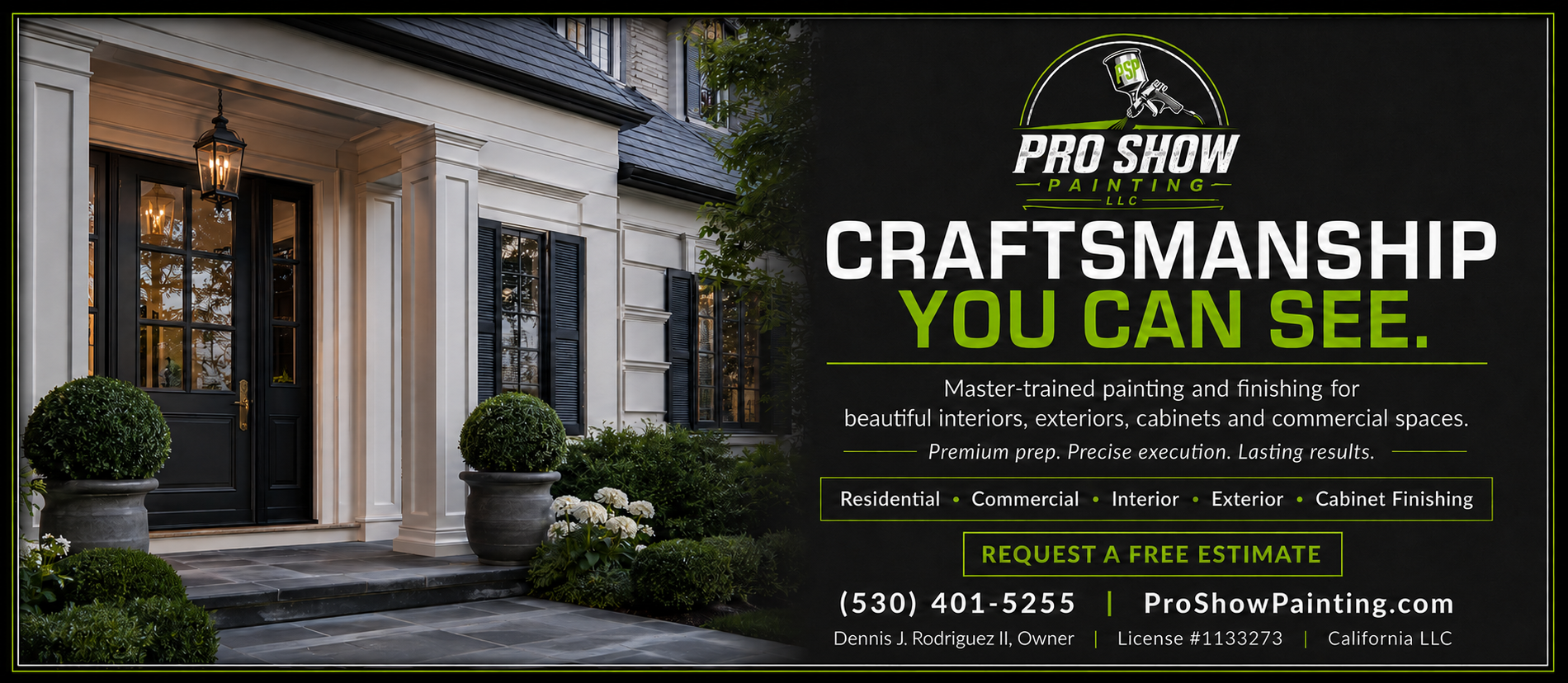 Pro Show Painting print ad concept