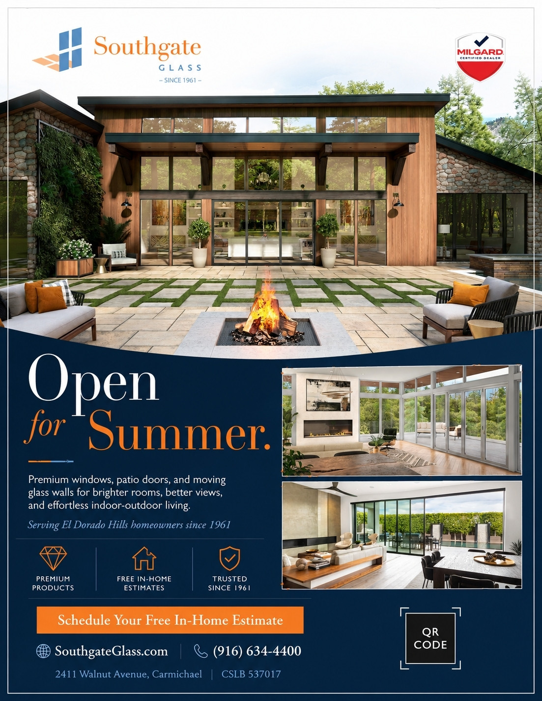 Southgate Glass print ad