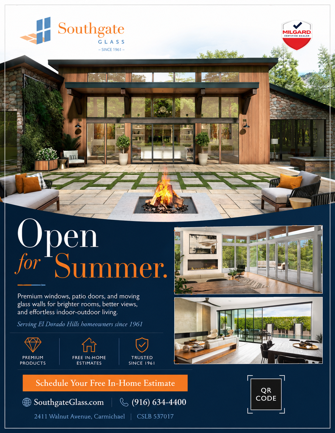 Southgate Glass print ad