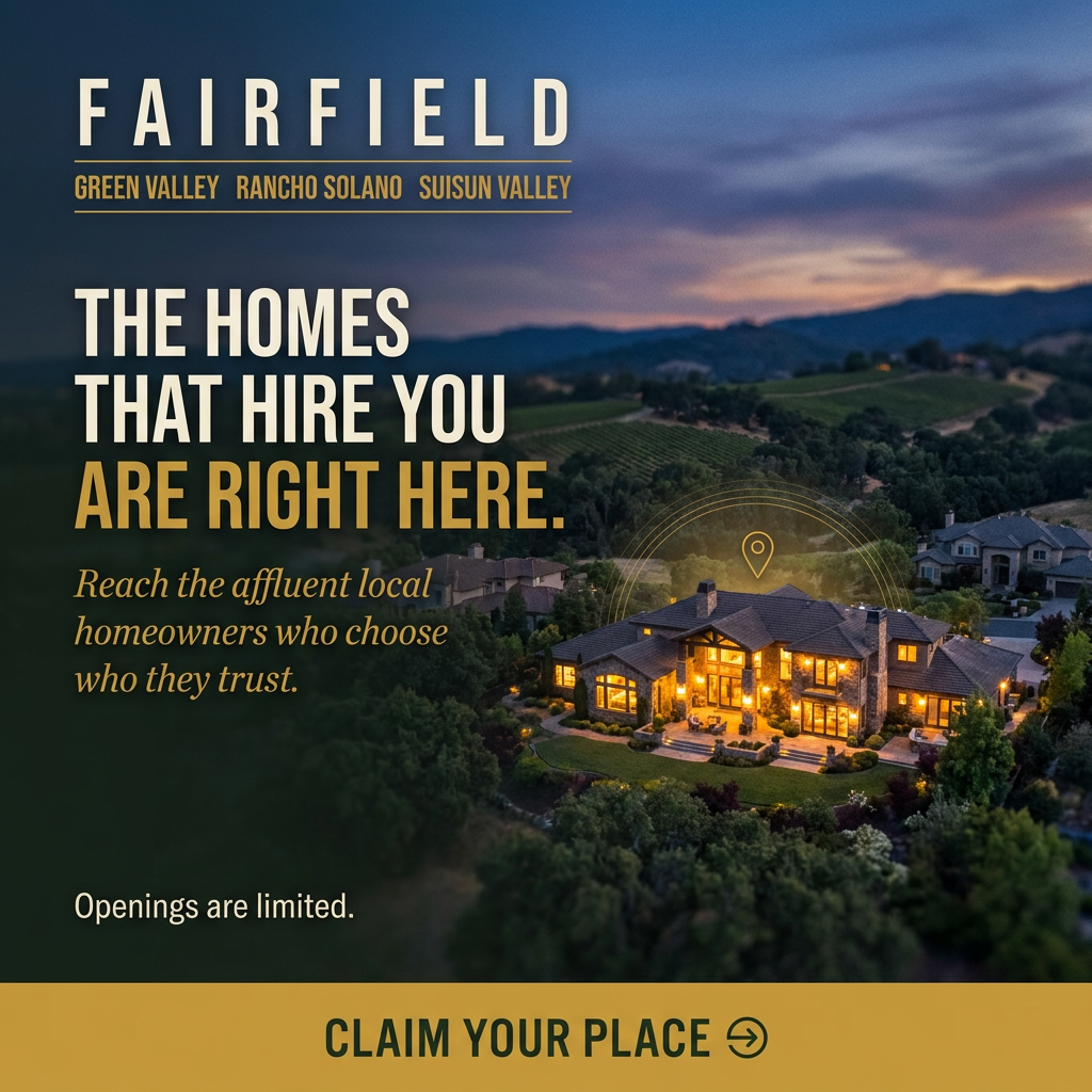 Fairfield "homes that hire" ad concept